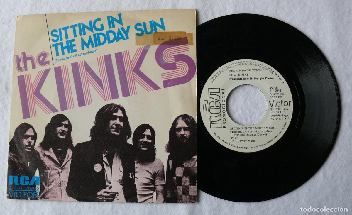 Discos de vinilo: The Kinks - Sitting in the midday sun - Single 45 rpm