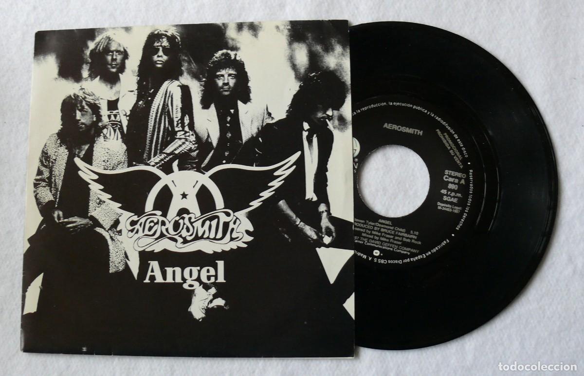 Discos de vinilo: Aerosmith - Angel - Single 45 rpm