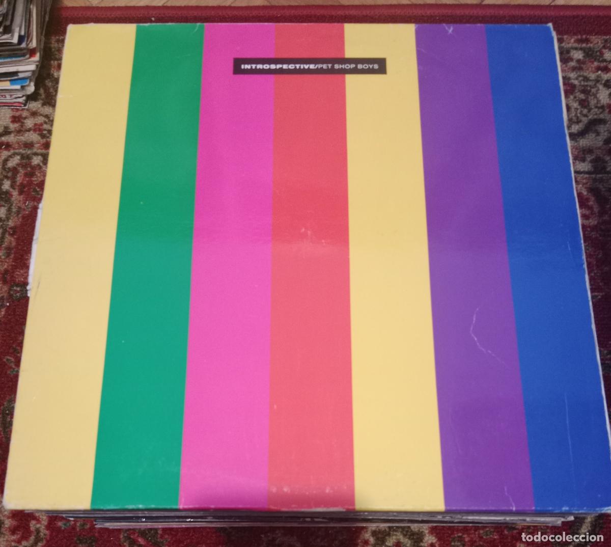 Discos de vinilo: Pet Shop Boys &ndash; Introspective Lp Espa&ntilde;a 1988