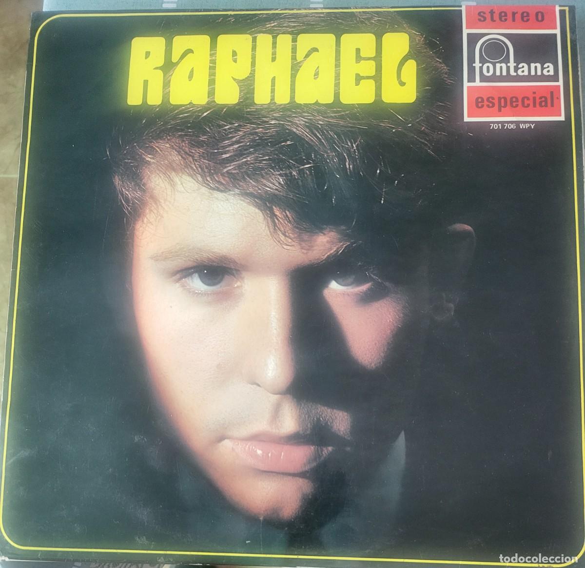 Discos de vinilo: Raphael Lp sello Fontana editado en Espa&ntilde;a...a&ntilde;o 1969.