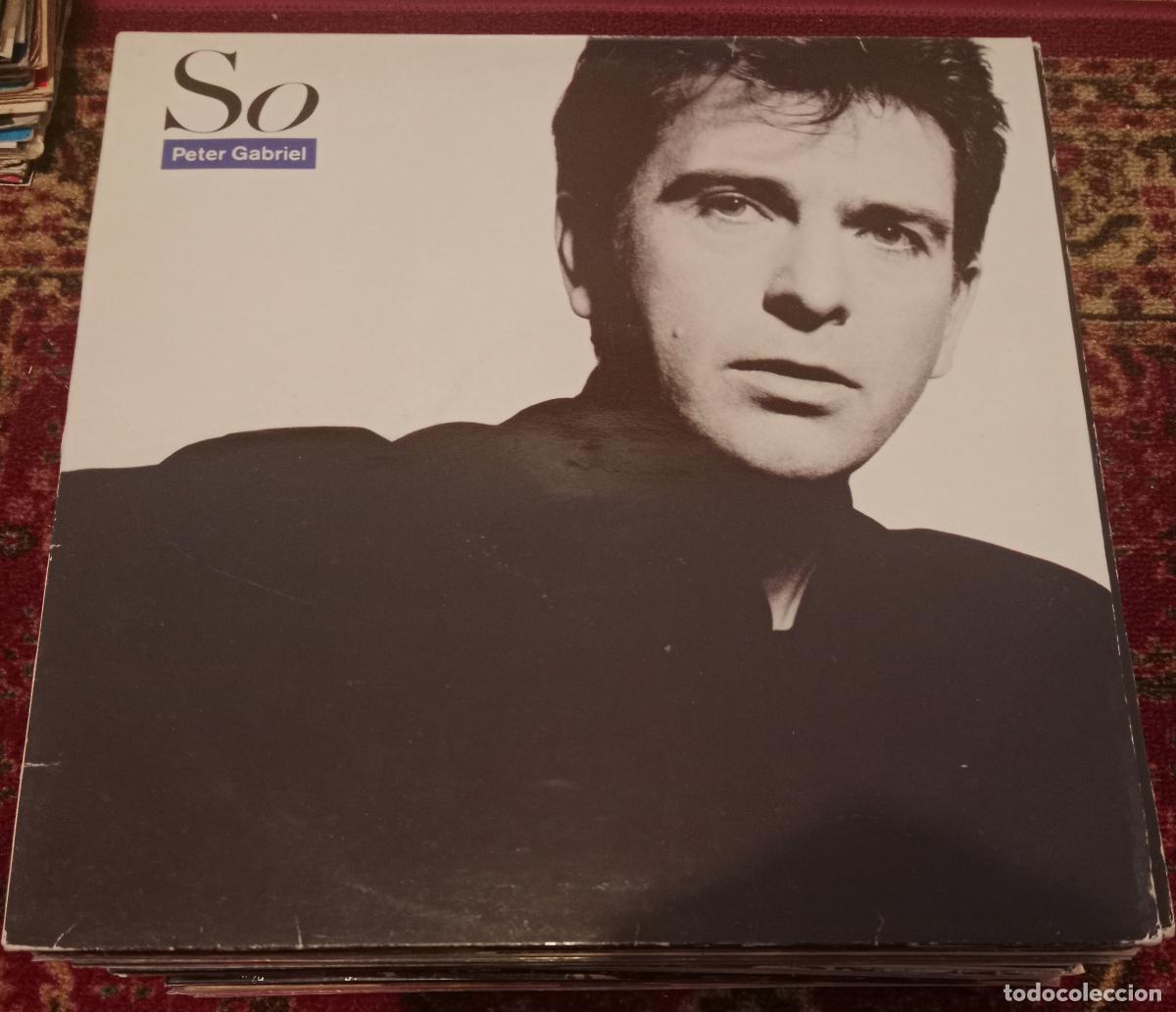 Discos de vinilo: Peter Gabriel &ndash; So Lp Espa&ntilde;a 1986
