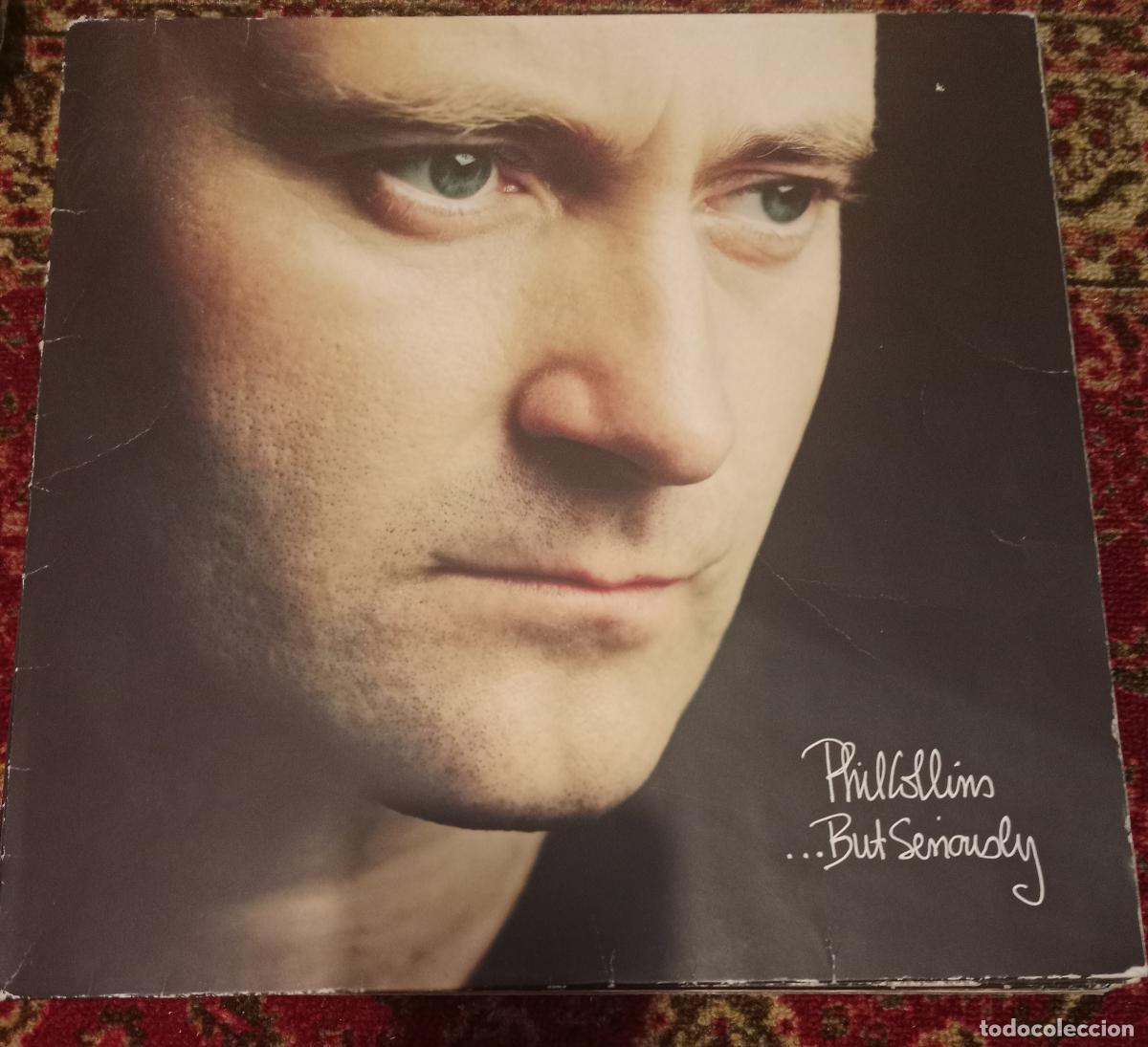 Discos de vinilo: Phil Collins &ndash; ...But Seriously Lp Europa 1989