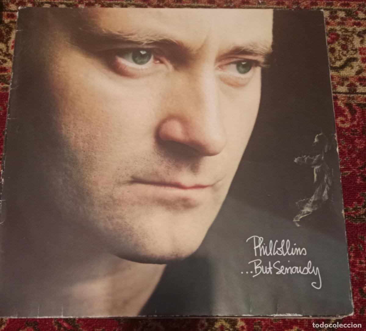 Discos de vinilo: Phil Collins &ndash; ...But Seriously Lp Europa 1989