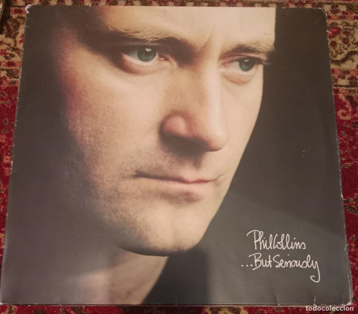 Discos de vinilo: Phil Collins &ndash; ...But Seriously Lp Europa 1989
