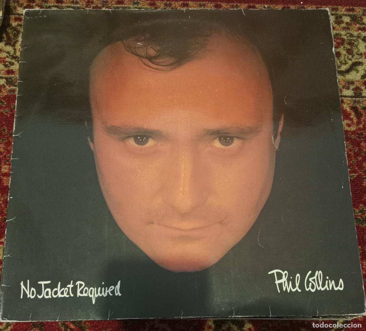 Discos de vinilo: Phil Collins &ndash; No Jacket Required Lp Espa&ntilde;a 1985