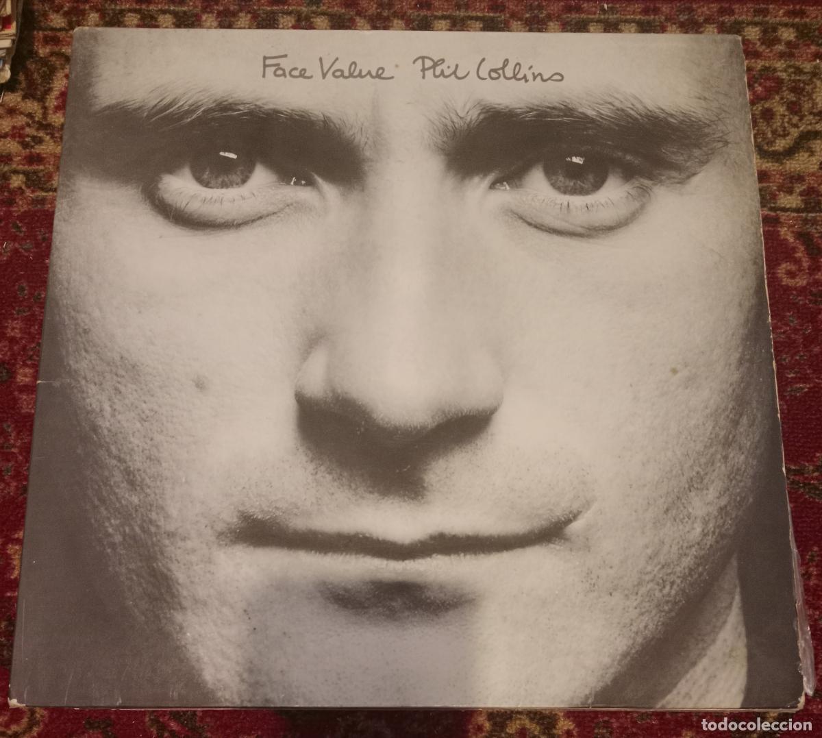Discos de vinilo: Phil Collins &ndash; Face Value Lp Espa&ntilde;a 1981