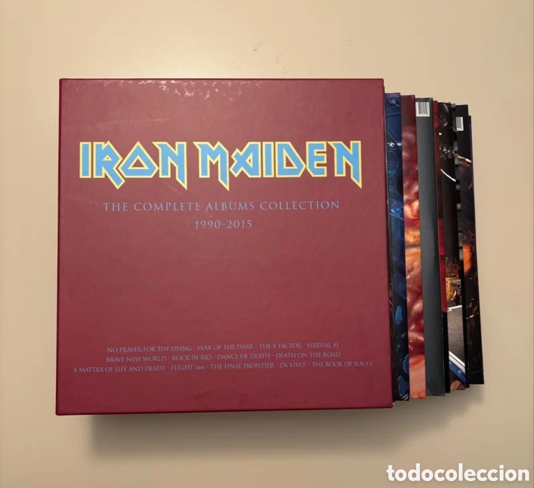 Discos de vinilo: Iron maiden lp box set vinilo