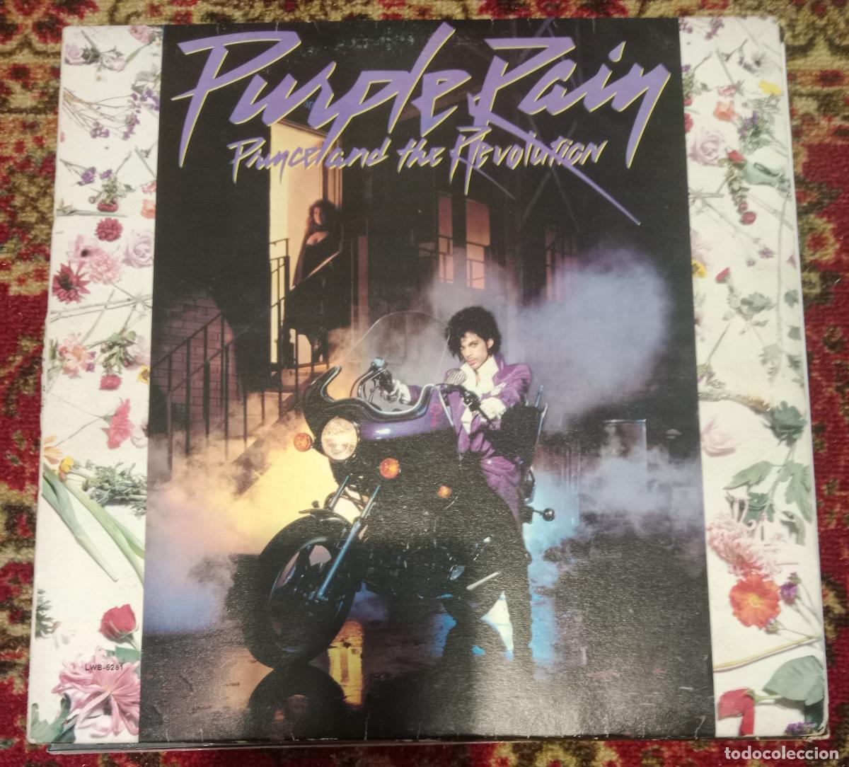 Discos de vinilo: Prince And The Revolution &ndash; Purple Rain Lp Mexico 1984 disco morado!