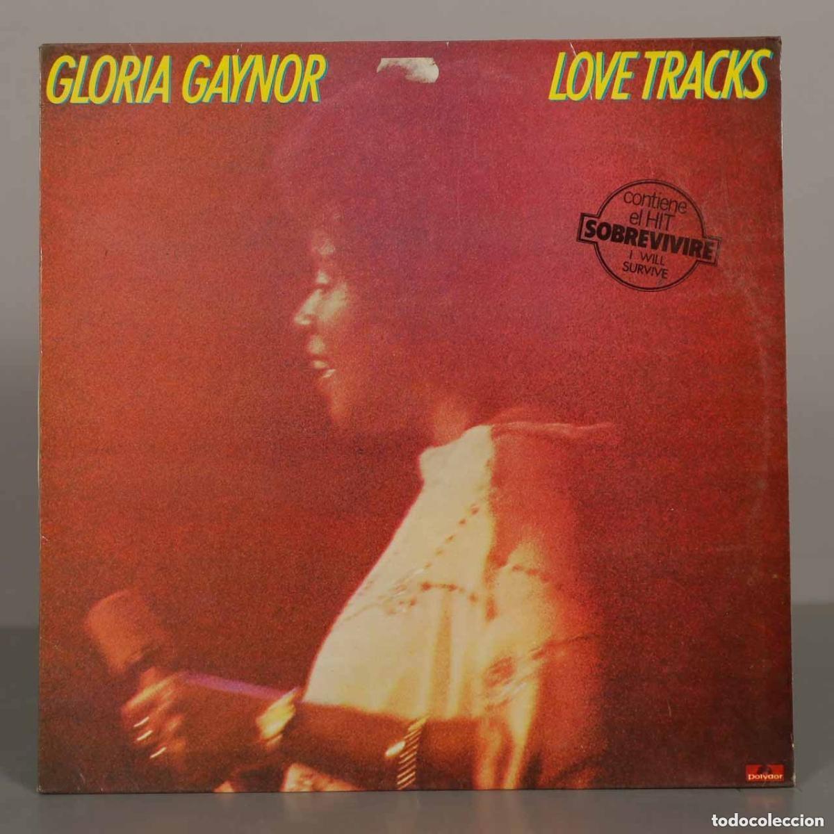 Discos de vinilo: GLORIA GAYNOR - LOVE TRACKS ..LP DE 1978 - ED ESPA&Ntilde;OLA - POLYDOR - 8 TEMAS Y SOBREVIVIRE EN EXTEND
