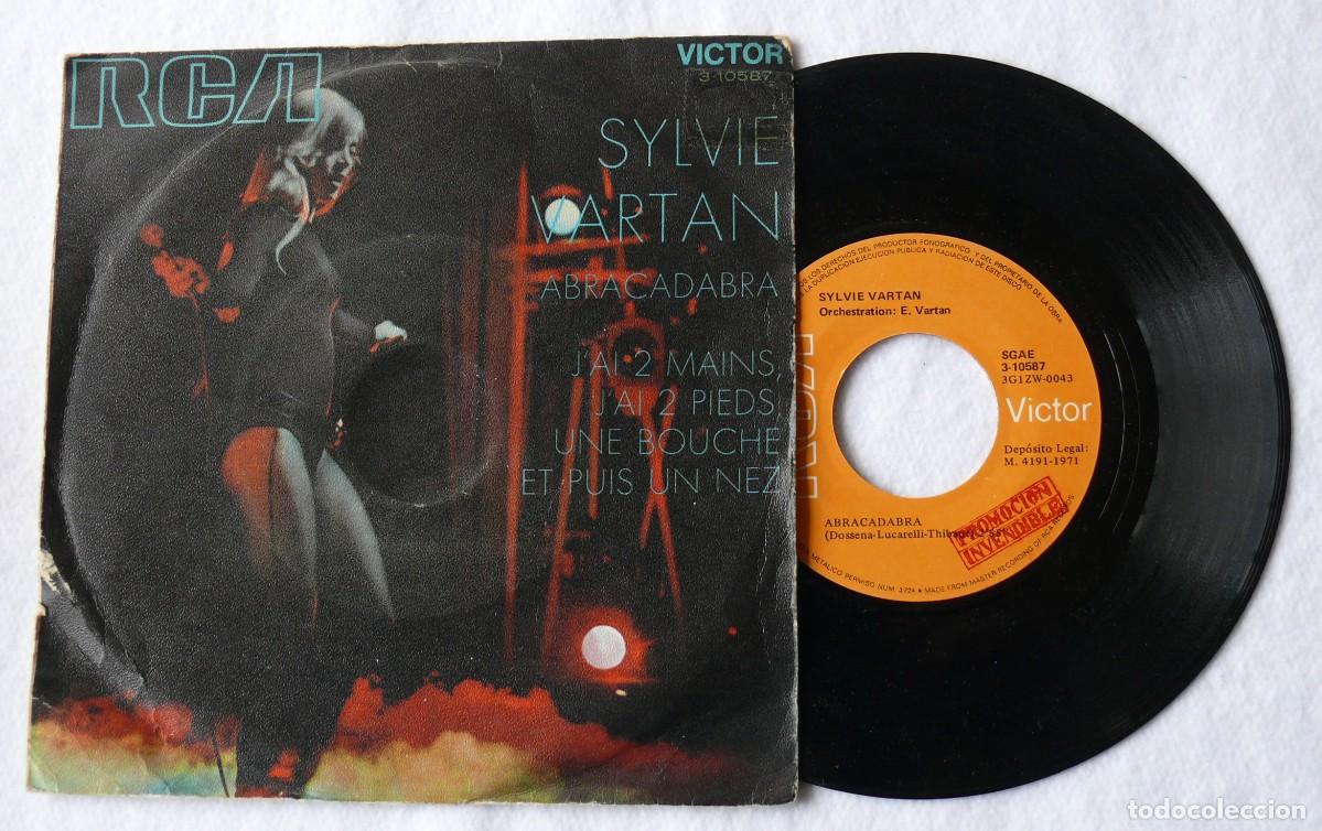 Discos de vinilo: Sylvie Vartan - Abracadabra - Single 45 rpm