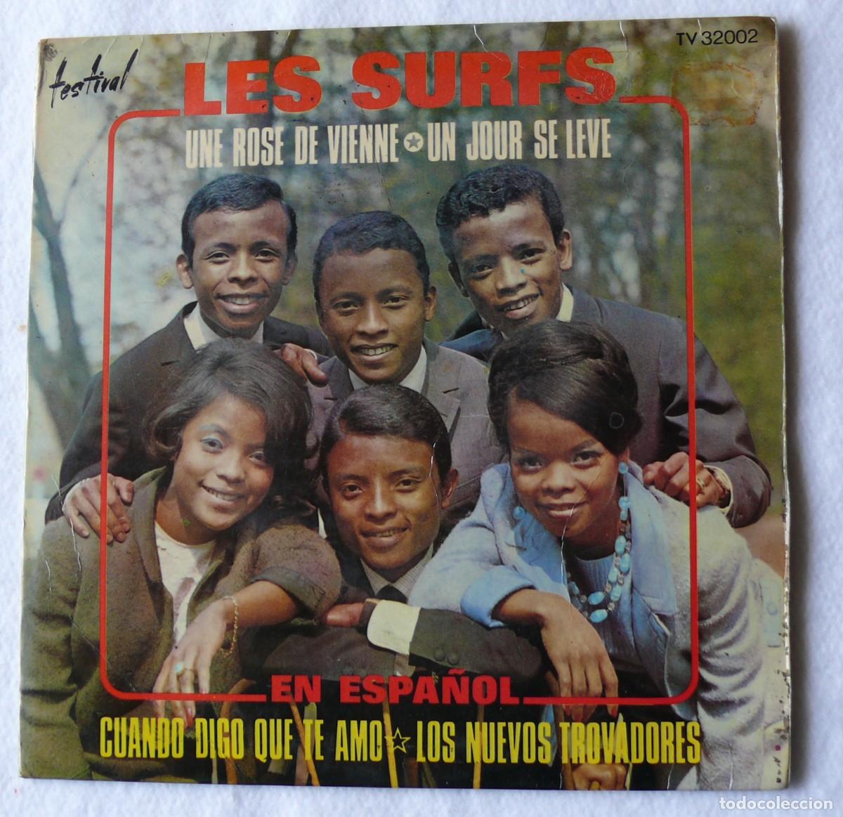 Discos de vinilo: Les Surfs - En espa&ntilde;ol - Une rose de vienne - EP