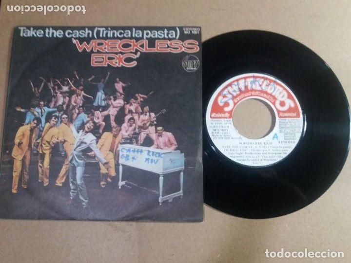 Discos de vinilo: WRECKLESS ERIC / TAKE THE CASH / SINGLE 7&rdquo; - Foto 1