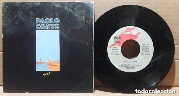 Vinyl-Schallplatten: PAOLO CONTE / MAX / SINGLE 7&rdquo;