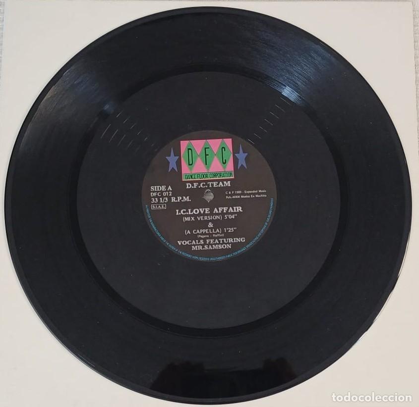 Discos de vinilo: D.F.C. Team &ndash; I.C. Love Affair - ITALO HOUSE - DFC Records