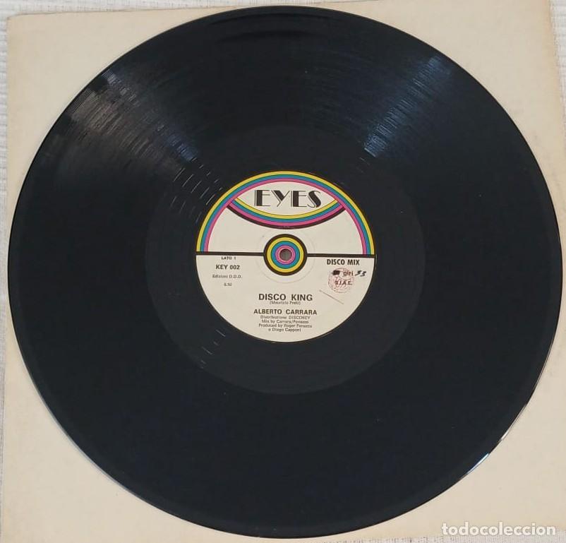 Discos de vinilo: Alberto Carrara &ndash; Disco King - ITALO DISCO - Eyes Records