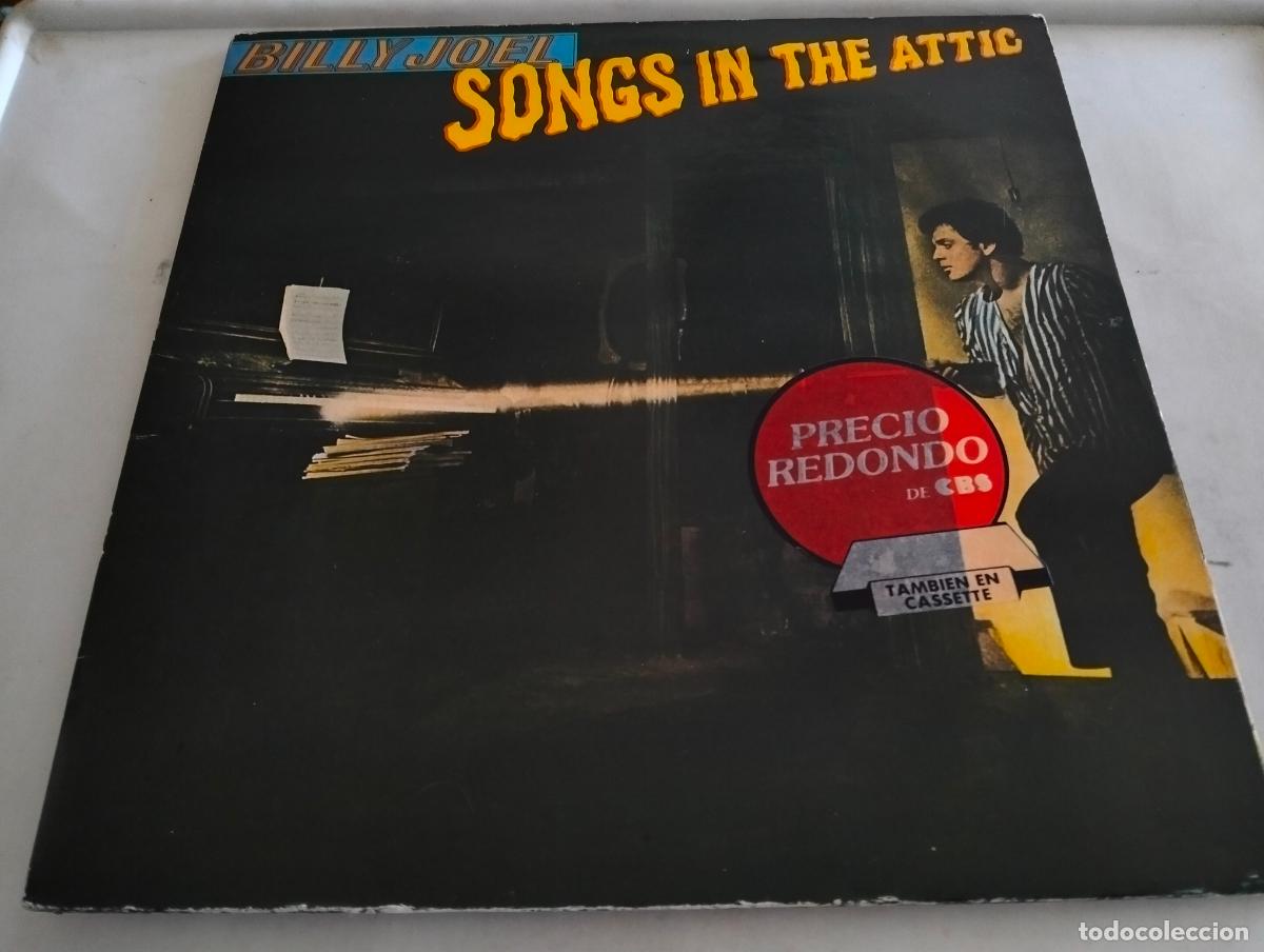 Discos de vinilo: BILLY JOEL, DISCO LP SONGS IN THE ATTIC, EDITADO CBS, A&Ntilde;O 1983