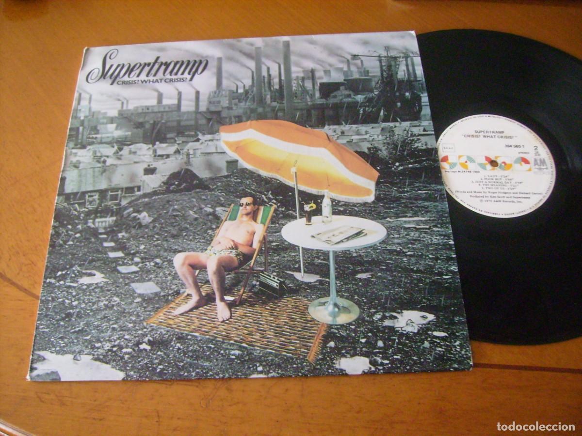 Vinyl-Schallplatten: LP : Supertramp Crisis? What Crisis? SPAIN 1975