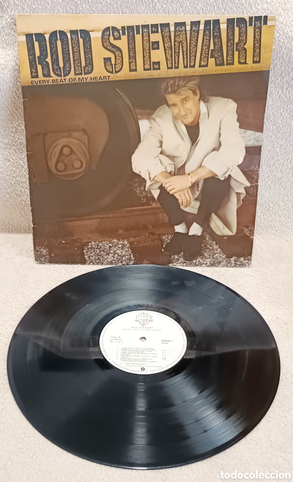 Discos de vinilo: Rod Stewart - Every Beat Of My Heart (LP, 1986)