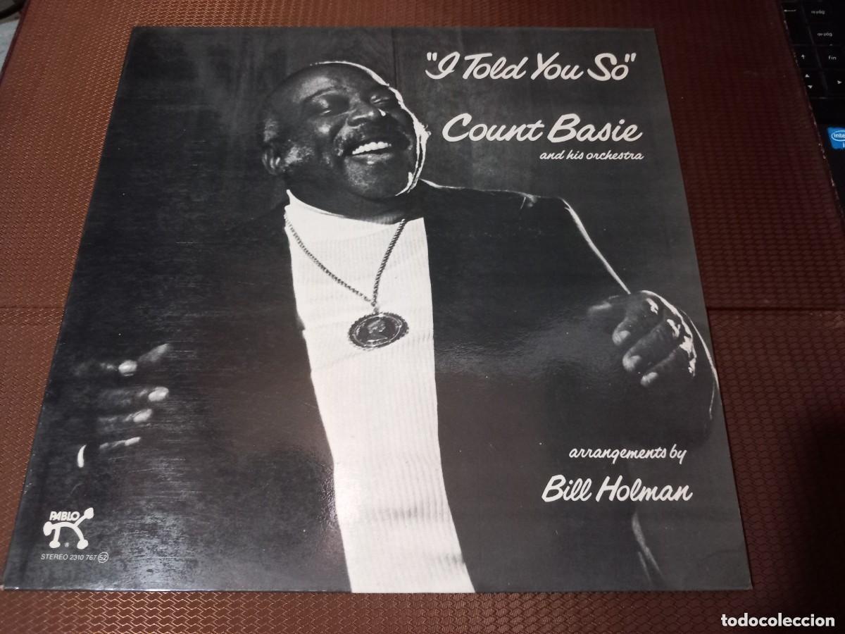 Discos de vinilo: Count Basie And His Orchestra / I Told You So / LP