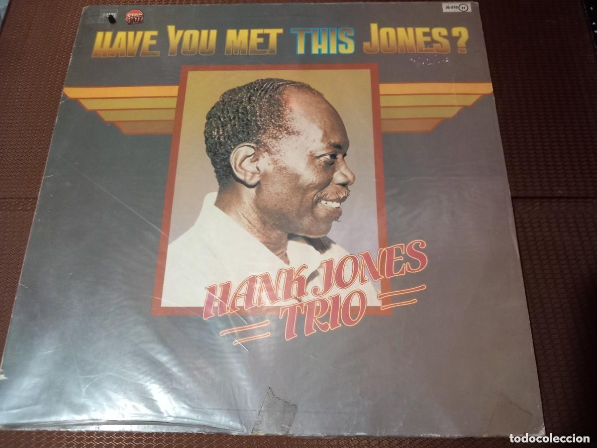 Discos de vinilo: Hank Jones Trio / Have You Met This Jones? / LP