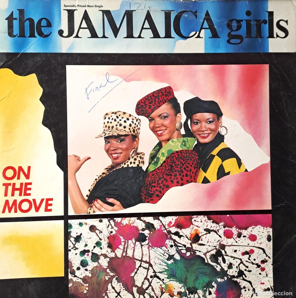 Discos de vinilo: LPs THE JAMAICA GIRLS, ON THE MOVE..... LP-GEXT-880