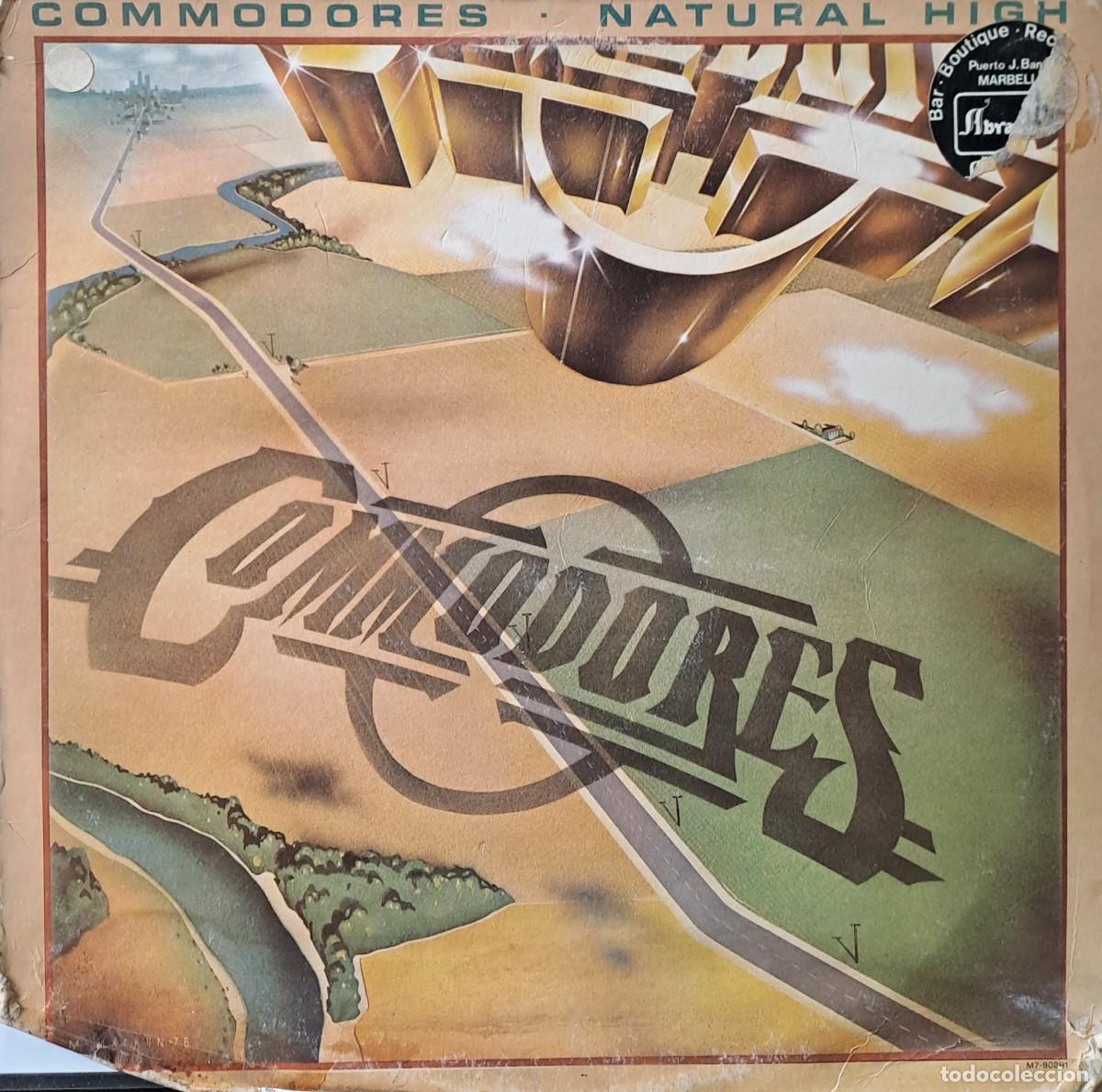 Discos de vinilo: LPs COMODORES, NATURAL HIGH. FIRE GIRL, SUCH A WOMAN..... LP-GEXT-881