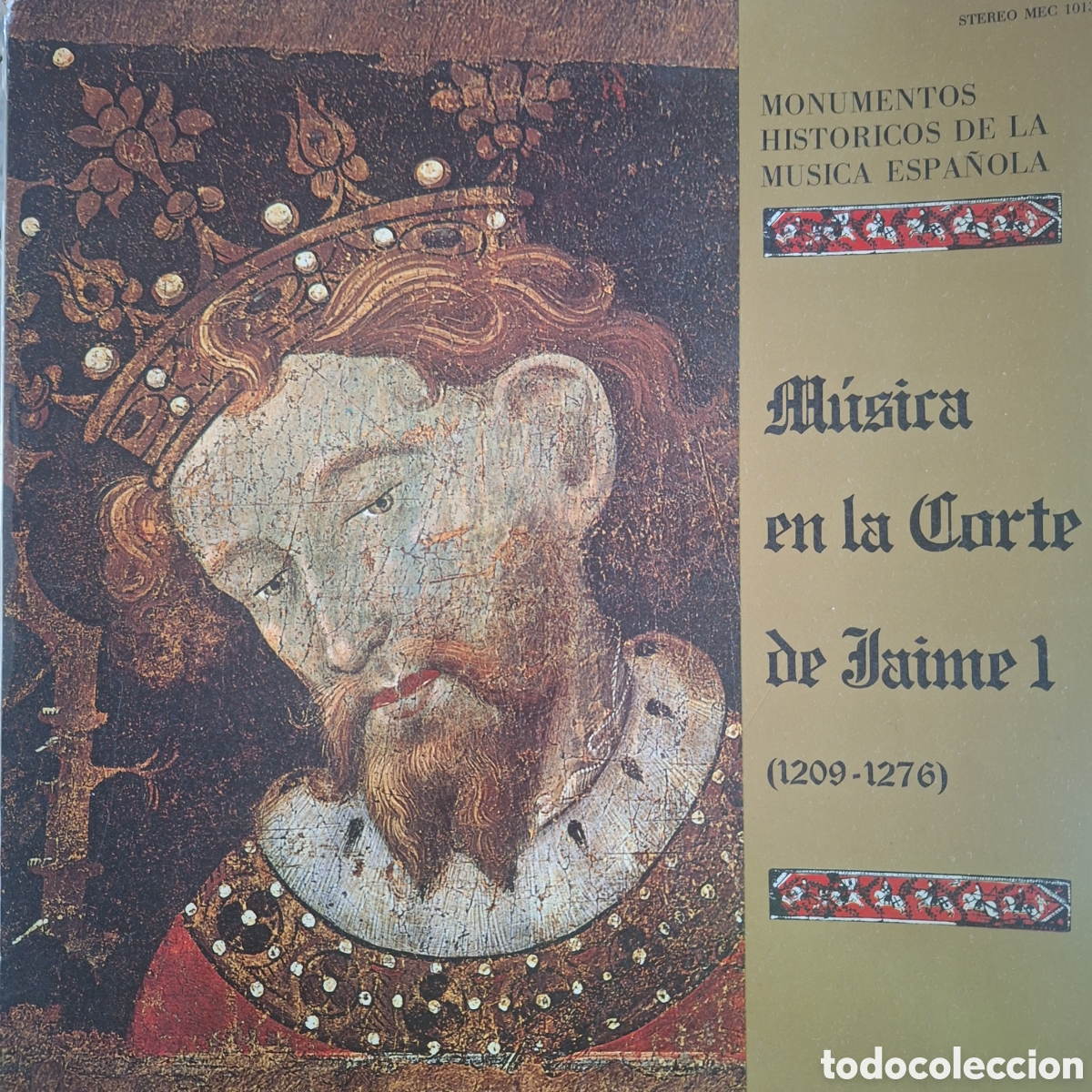 Discos de vinilo: M&uacute;sica en la Corte de Jaume I. (1209-1276)