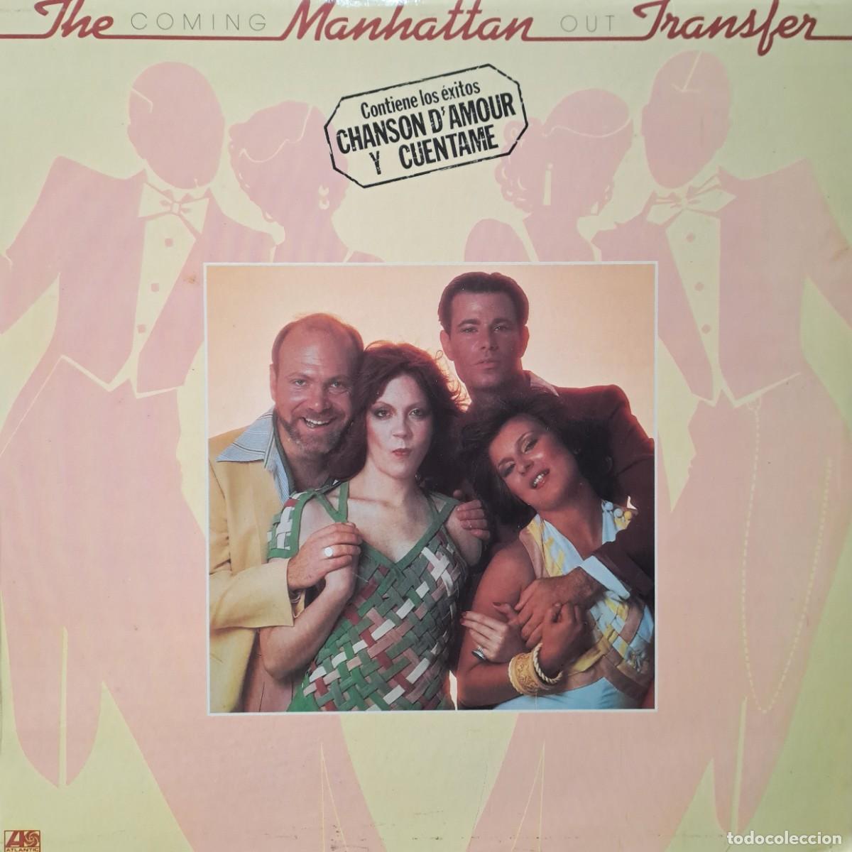 Discos de vinilo: LPs THE MANHATTAN TRANSFER. CHANSON D&acute;AMOUR, CUENTAME..... LP-GEXT-888