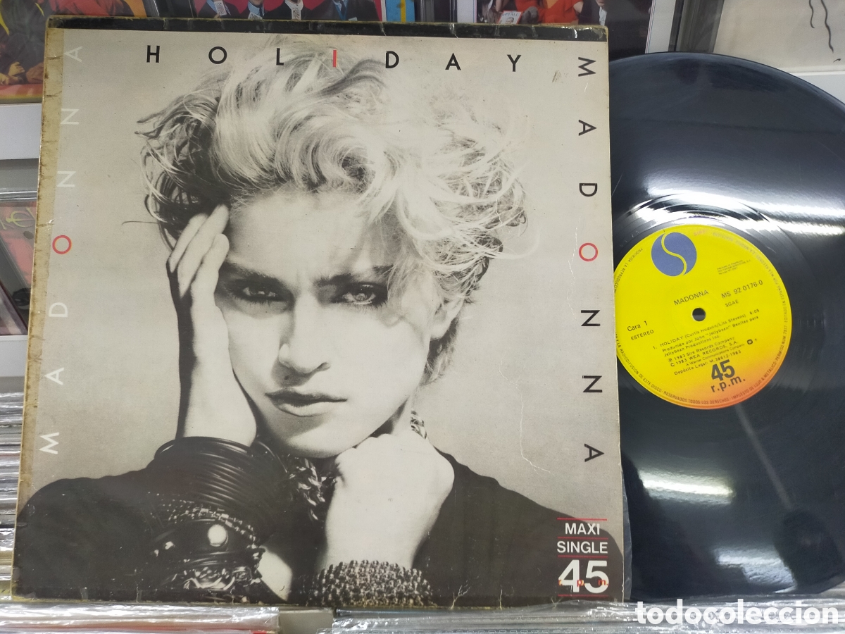 Discos de vinilo: Madonna maxi holiday Espa&ntilde;a 1983 escuchado