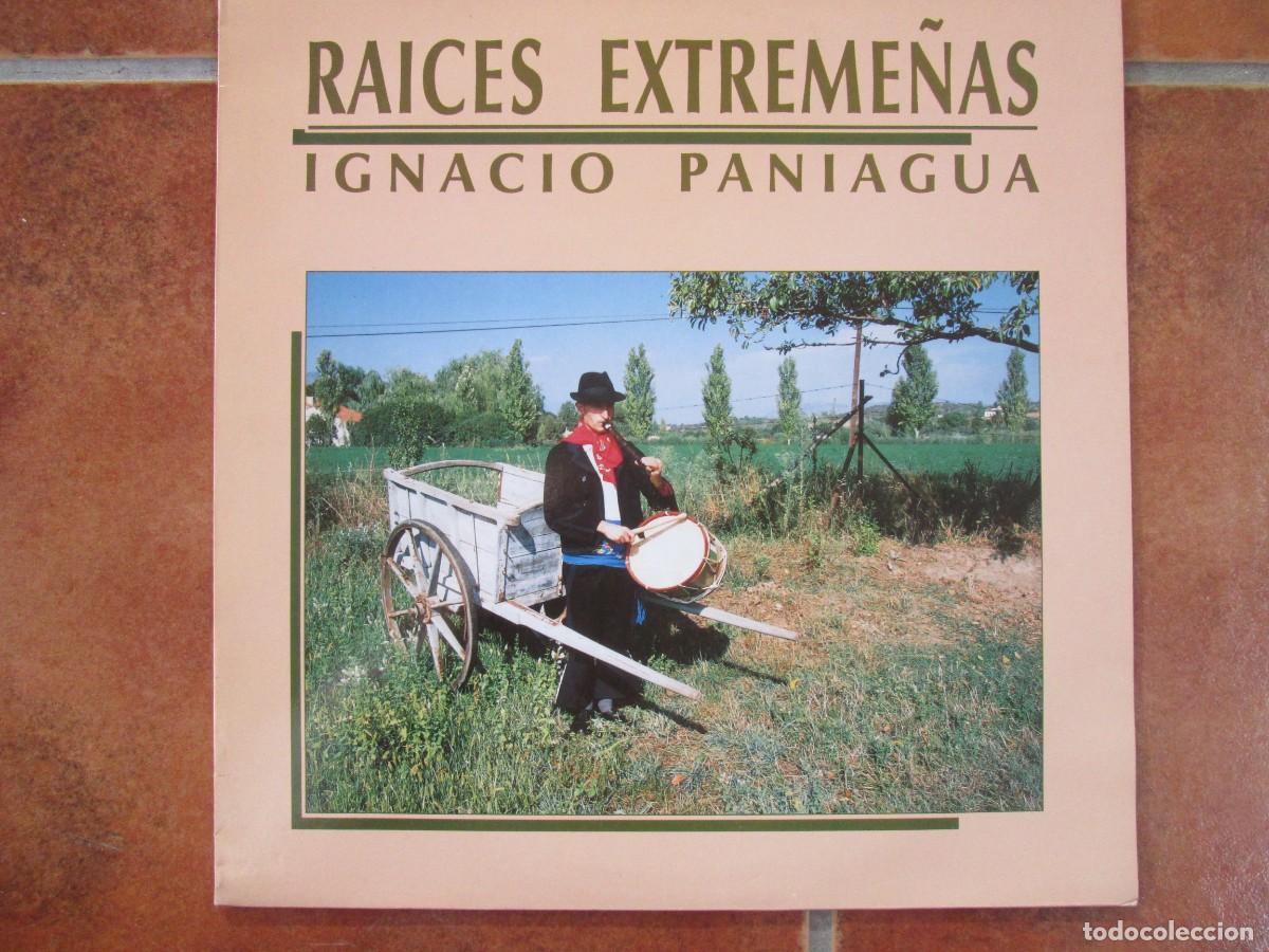 Discos de vinilo: IGNACIO PANIAGUA - Ra&iacute;ces Extreme&ntilde;as. LP, ed espa&ntilde;ola 12&rdquo; 1989. Como Nuevo (NM)