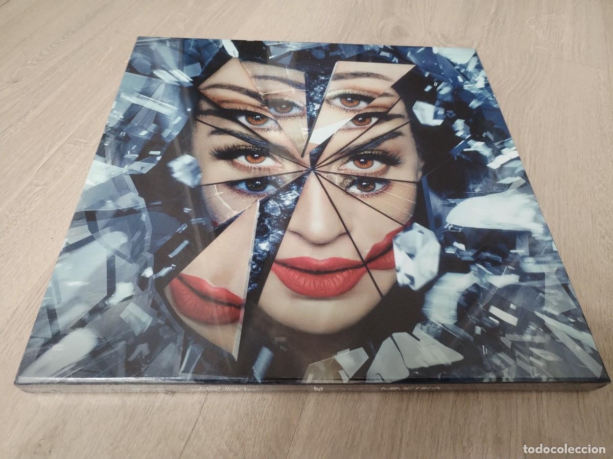 Discos de vinilo: MONICA NARANJO - MIMETIKA ..LP VINILO COLOR AZUL 2022 - CON ENCARTE DENTRO DE CAJA- BOX ..NUEVO