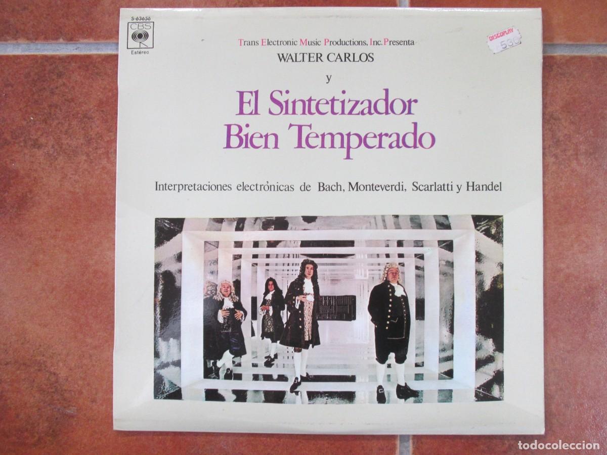 Discos de vinilo: WALTER CARLOS - El Sintetizador bien Temperado. LP, re-ed espa&ntilde;ola 12&rdquo; 1972. Impecable (NM)