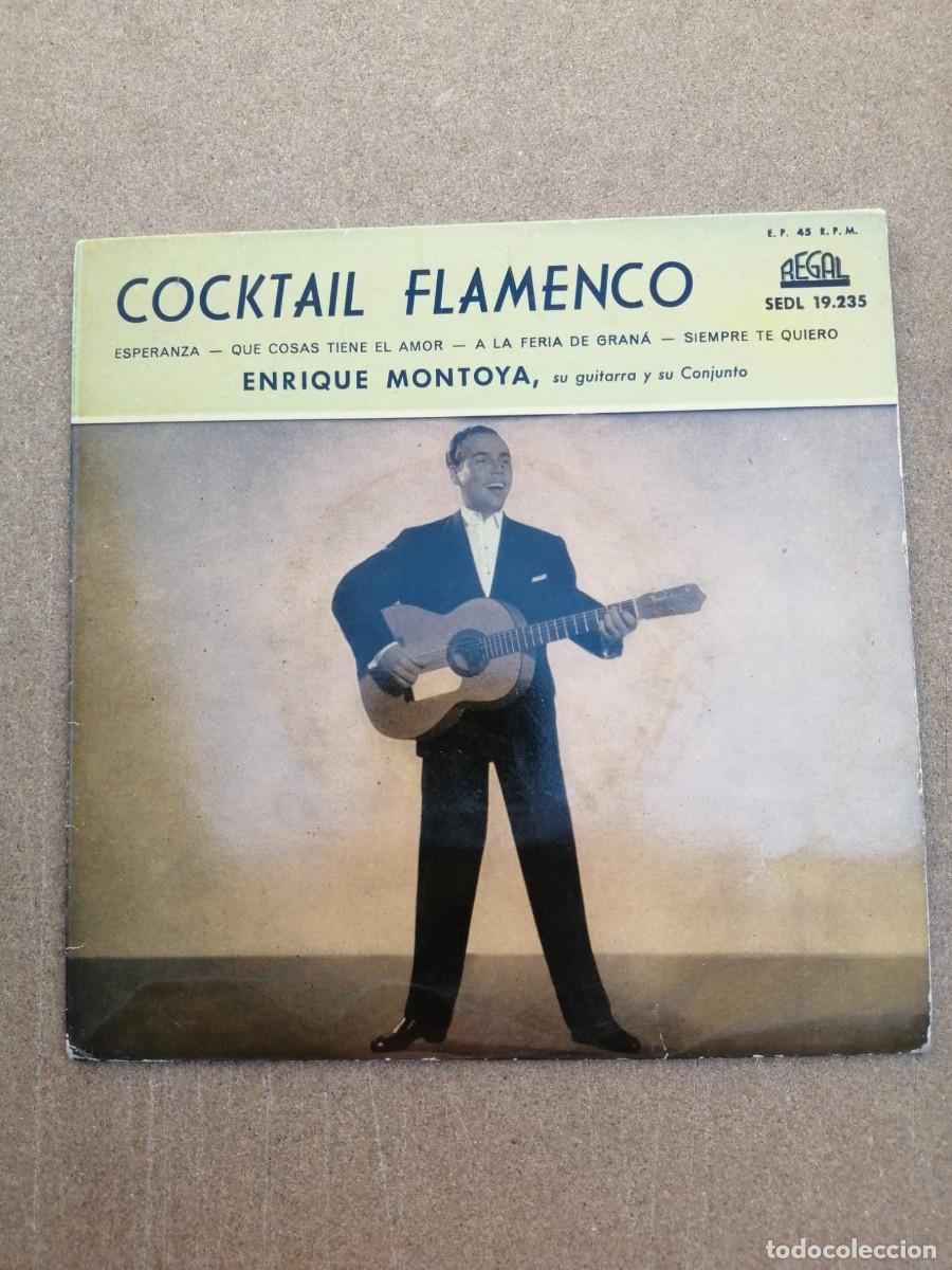 Discos de vinilo: DISCO COKTAIL FLAMENCO (ENRIQUE MONTOYA)