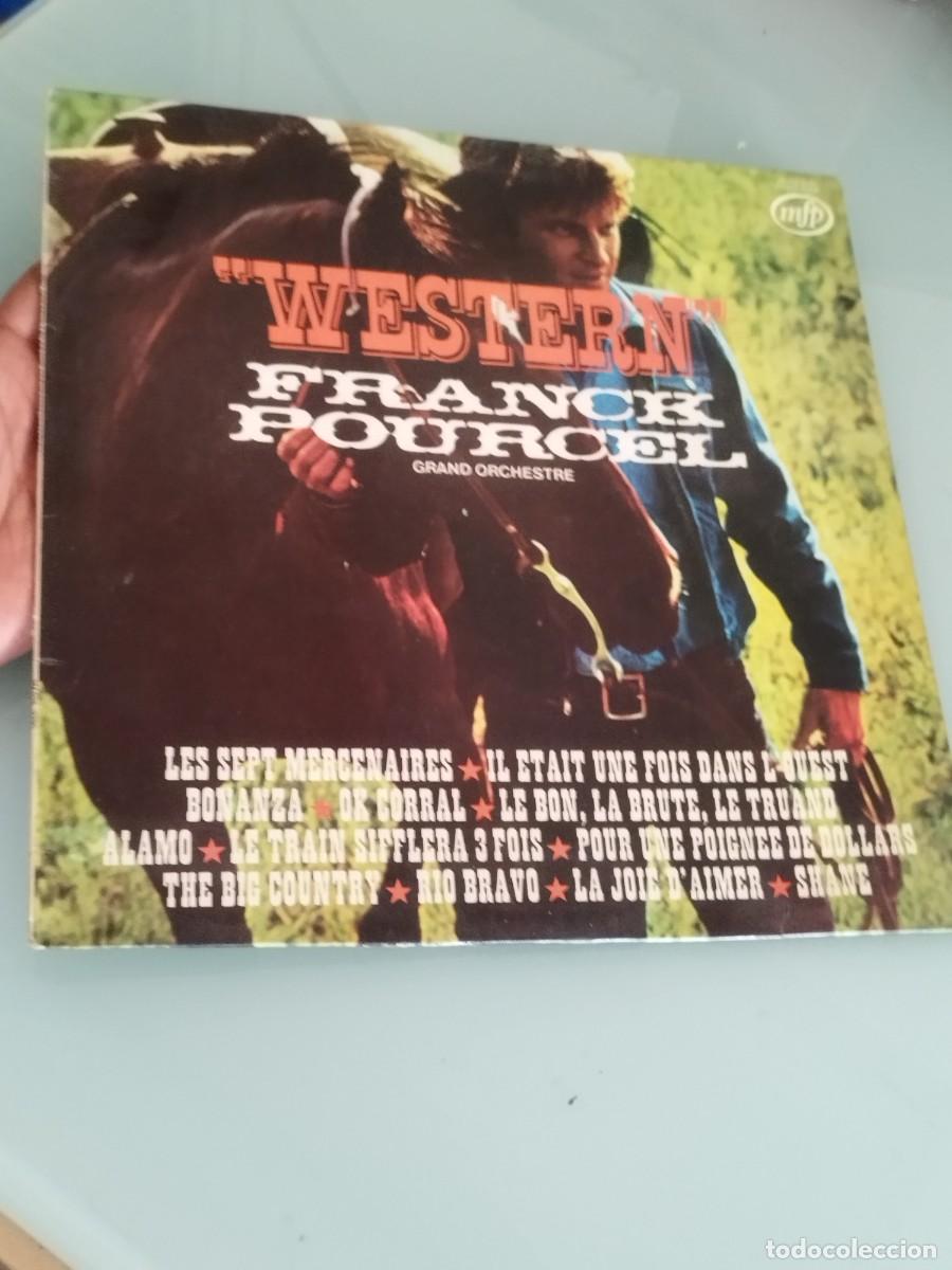Discos de vinilo: Franck Pourcel Grand Orchestre &ndash; Western. Vinilo Lp.