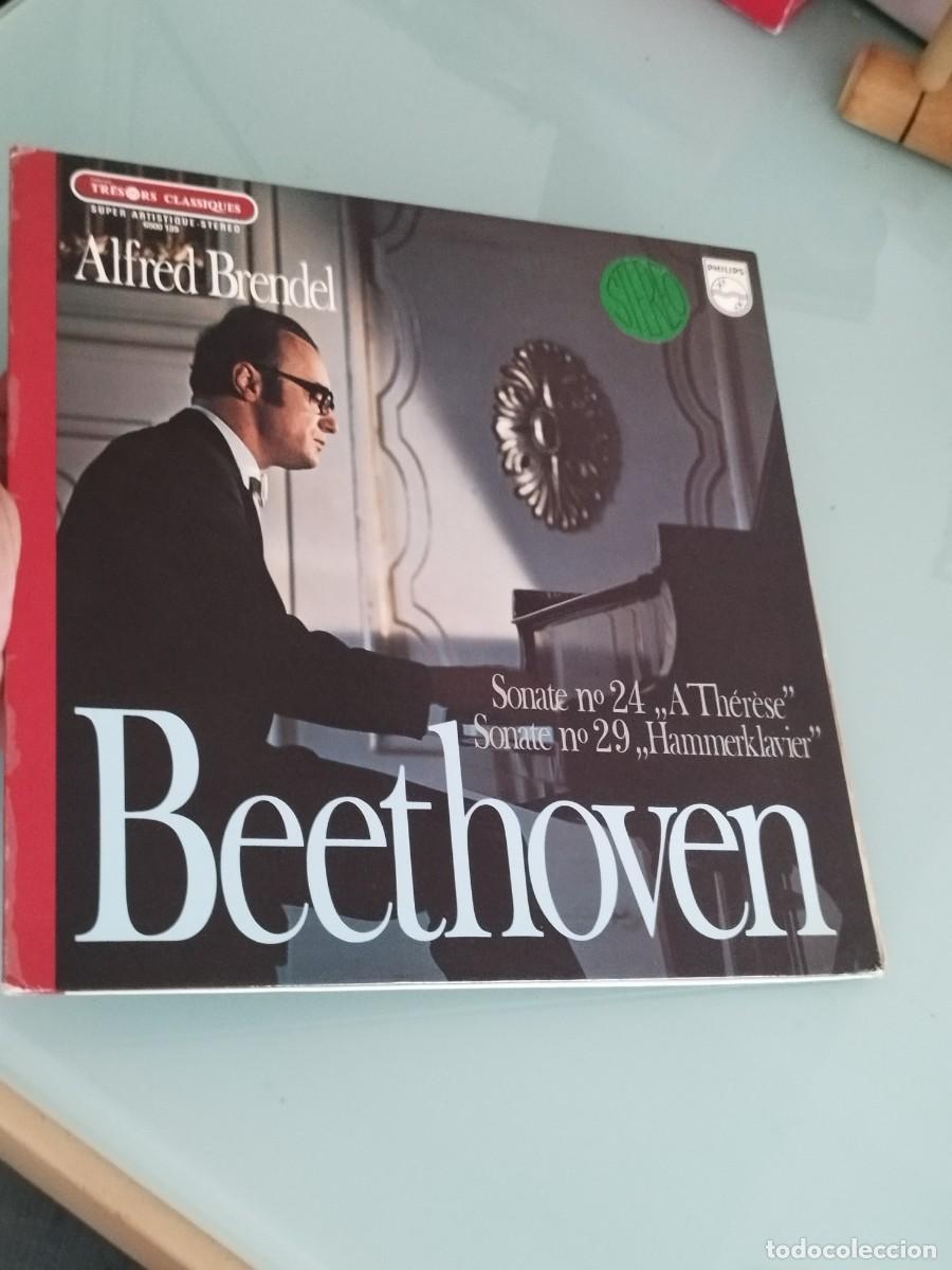 Discos de vinilo: Alfred Brendel - Beethoven* &ndash; Sonate No 24 &rdquo;A Th&eacute;r&egrave;se&rdquo; Sonate No 29 &rdquo;Hammerklavier&rdquo;. Vinilo lp.