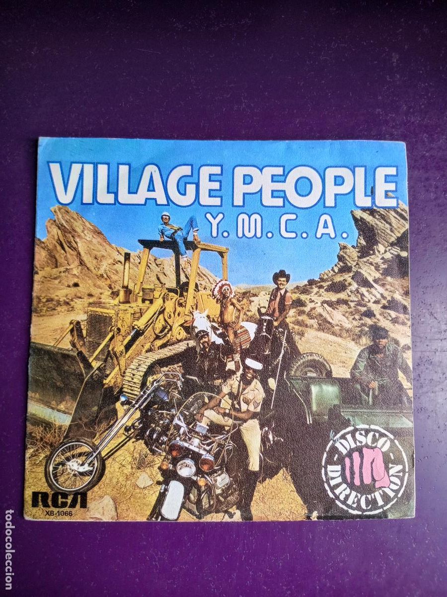 Discos de vinilo: Village People &ndash; Y. M. C. A. - Sg RCA 1978 - DISCO GAY 70'S - MUY POCO USO