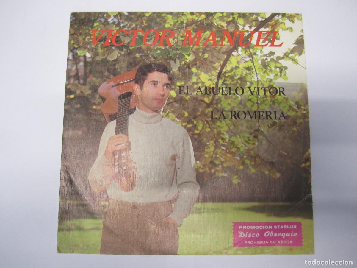 Discos de vinilo: disco vinilo single el abuelo vitor - Foto 1