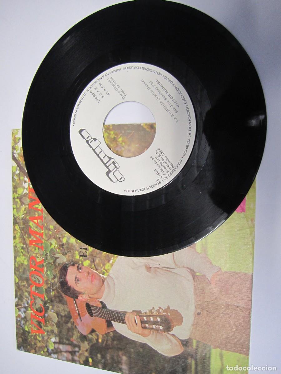 Discos de vinilo: disco vinilo single el abuelo vitor - Foto 2