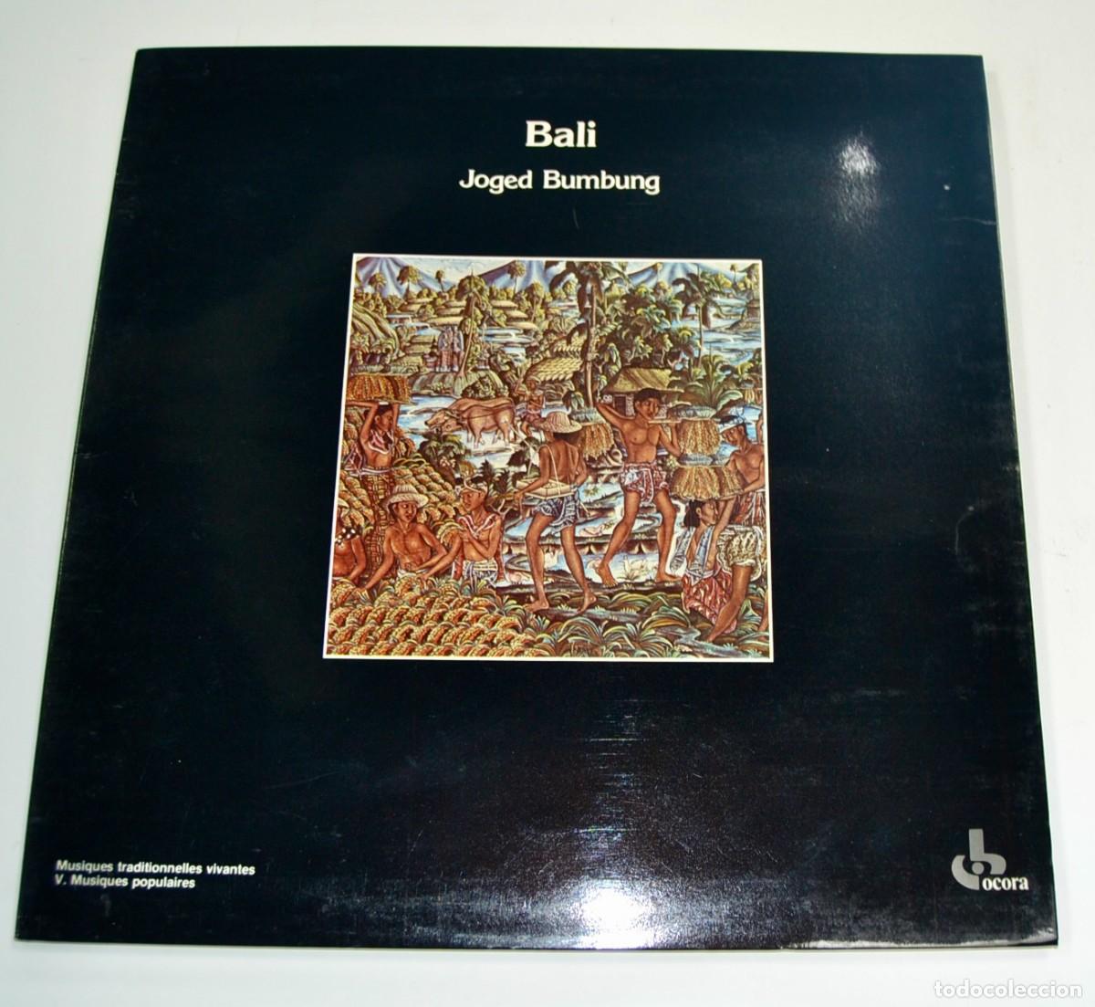 Discos de vinilo: Disco Lp. &rdquo;Bali -Joged Bumbung-&rdquo;. Musiques Traditionnelles Vivantes. Sello: Ocora. Francia. 1987