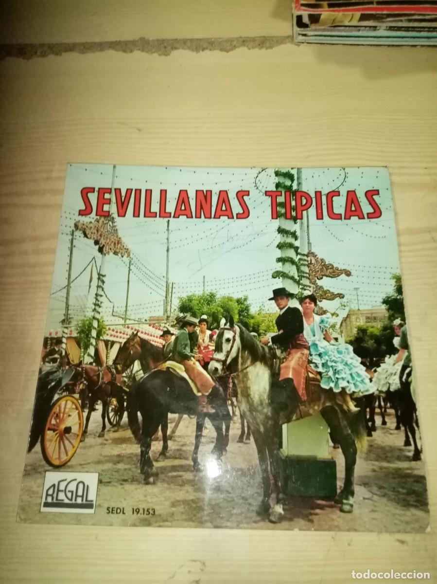 Discos de vinilo: SEVILLAS TIPICAS SEVILLANAS DE TRIANA SEVILLANA DE ERITA&Ntilde;A. SEVILLA DE SANTA CRUZ Y DE MACARENA C2V