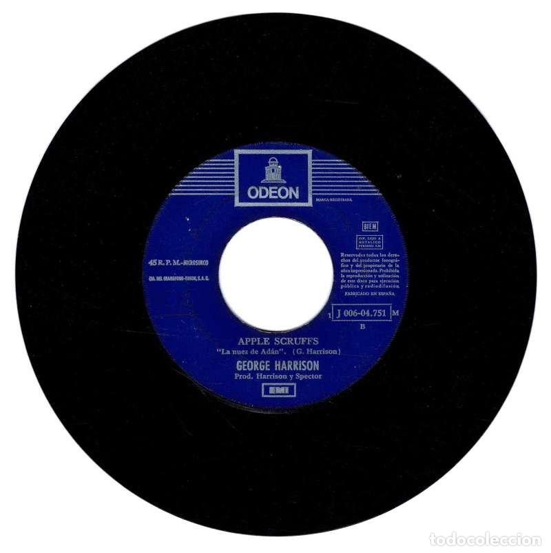 Discos de vinilo: George Harrison - Apple Scruffs. Single (s&oacute;lo vinilo) - Foto 2