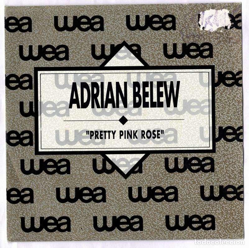 Discos de vinilo: Adrian Belew - Pretty Pink Rose. Single Promo