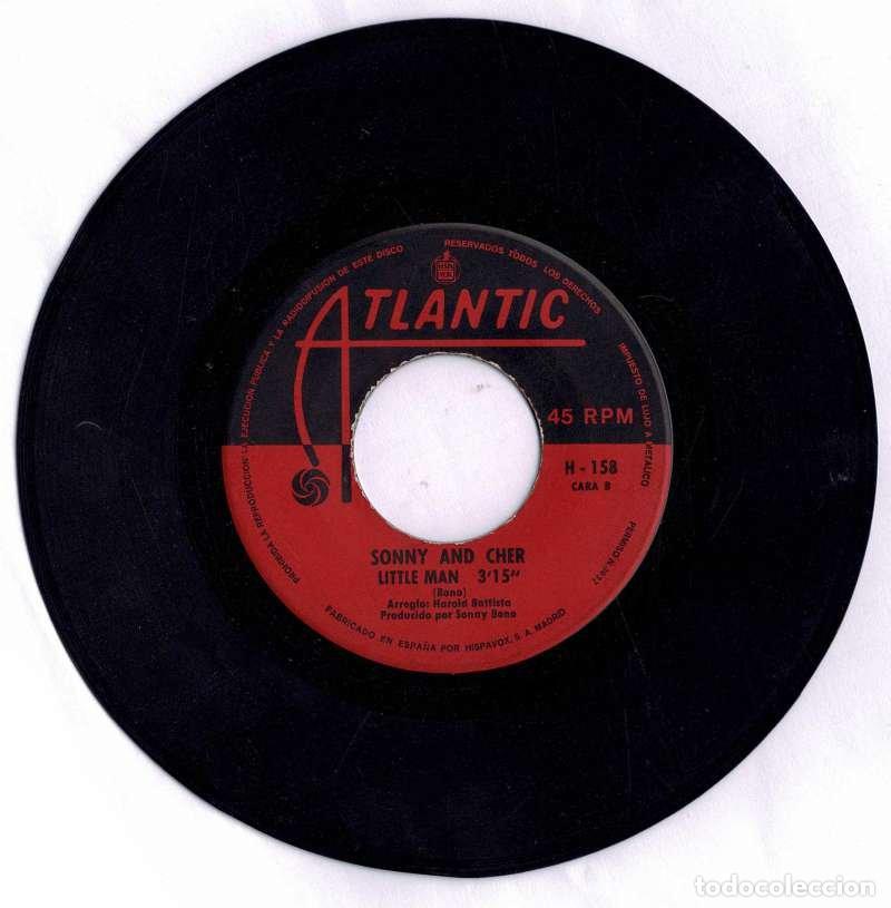 Discos de vinilo: Sonny and Cher - El ritmo contin&uacute;a. Single (s&oacute;lo vinilo) - Foto 2