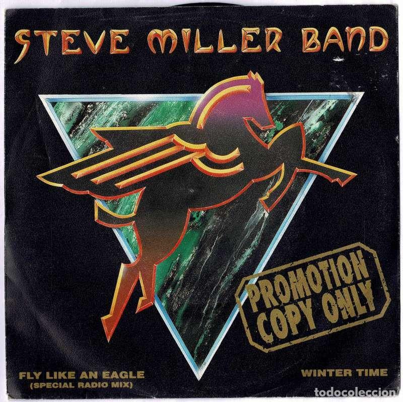 Discos de vinilo: Steve Miller Band - Fly Like an Eagle. Single Promo - Foto 1