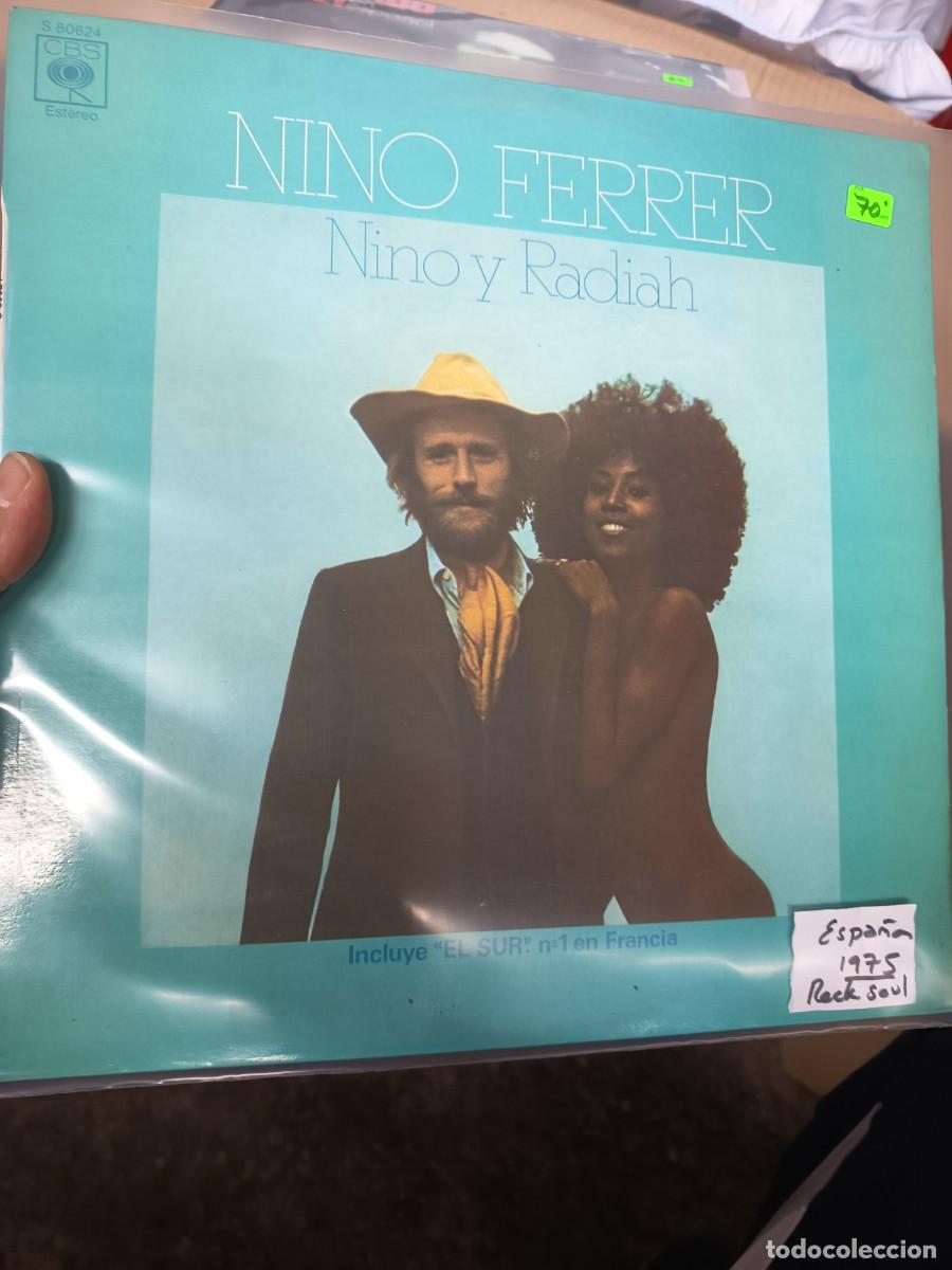 Discos de vinilo: LOTE 12, LP NINO FERRER Y RADIAH,( A&Ntilde;O 1975)