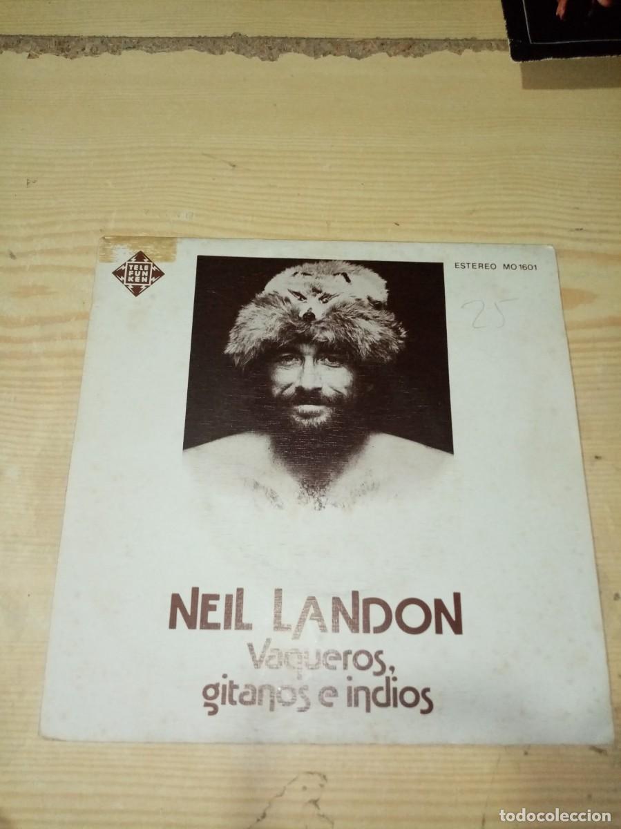 Discos de vinilo: NEIL LANDON VAQUEROS. GITANOS E INDIOS. C2V