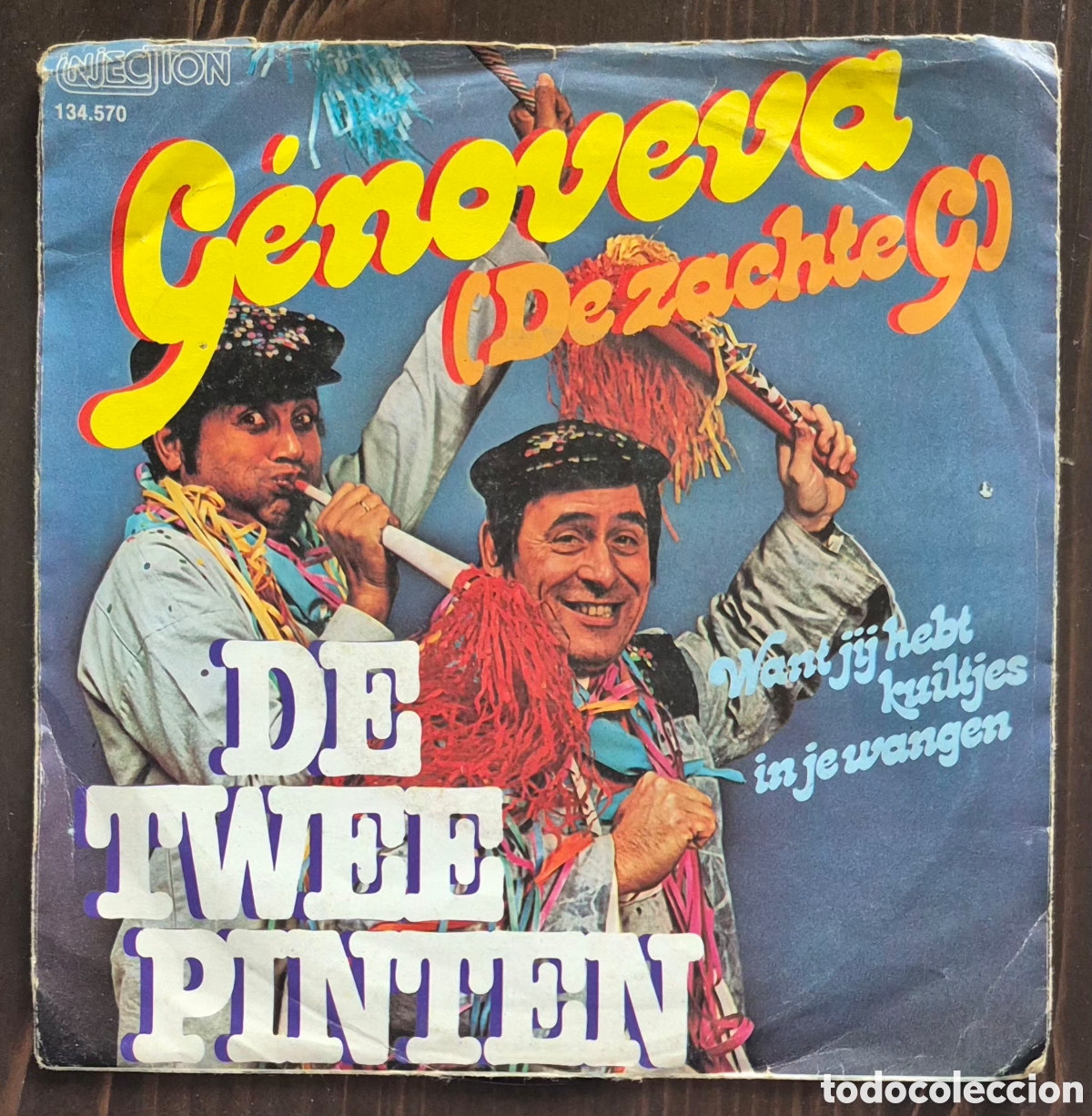 Discos de vinilo: SINGLE - DE TWEE PINTEN - G&Eacute;NOVEVA (DE ZACHTE G) 1978 HOLANDA