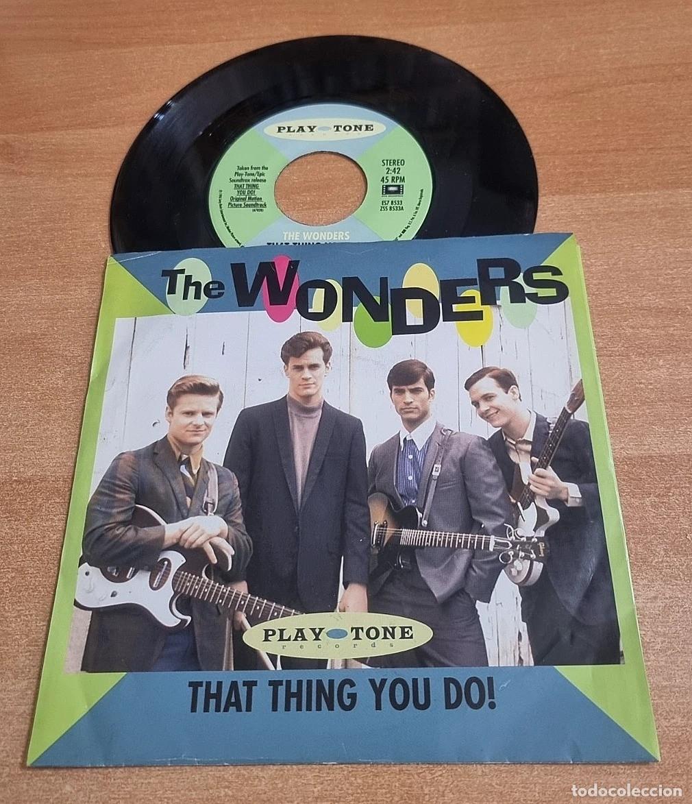 Discos de vinilo: THE WONDERS That thing you do! 7&rdquo; EP VINILO PROMO DEL A&Ntilde;O 1990 USA CONTIENE 2 TEMAS