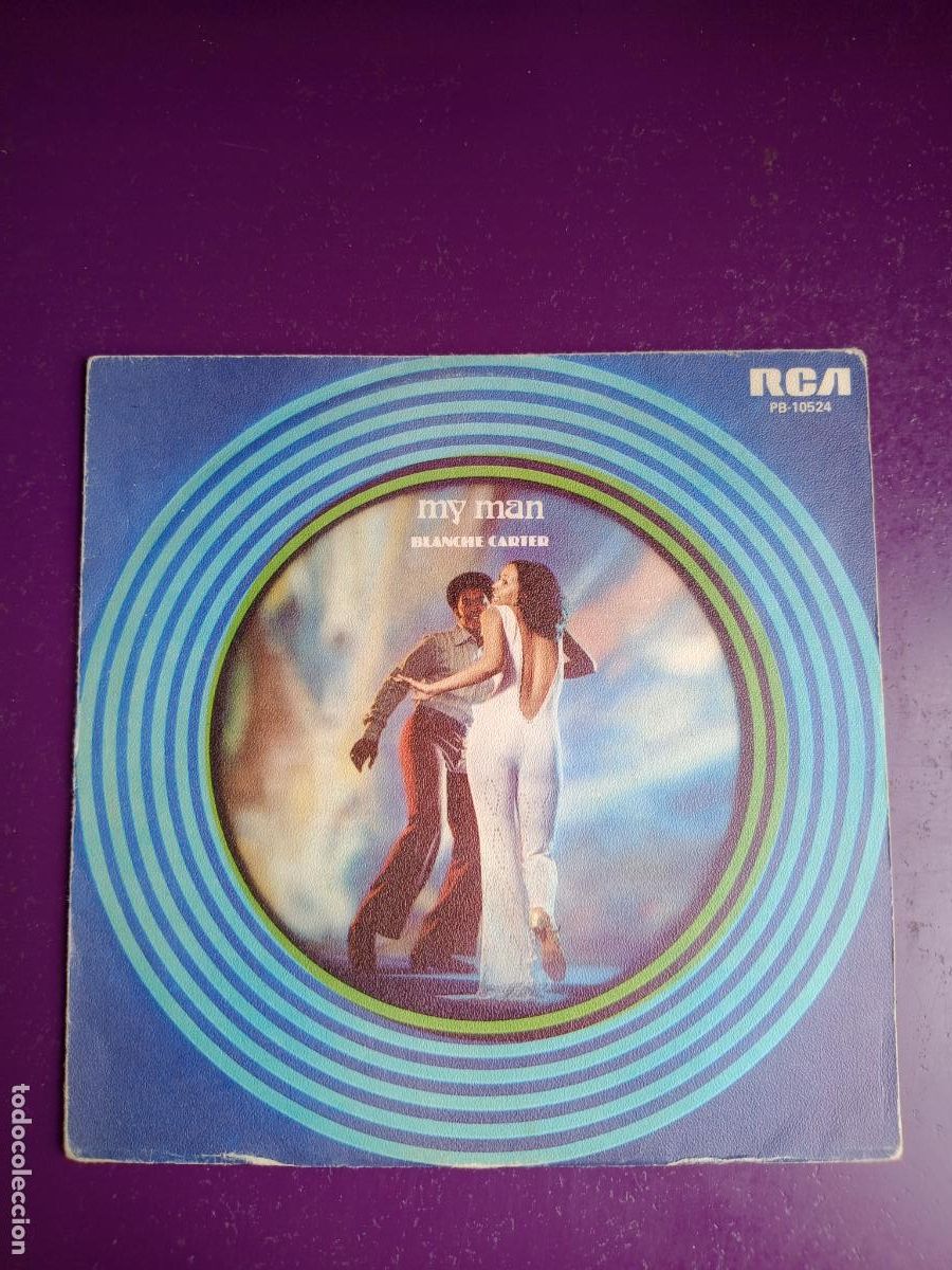 Discos de vinilo: Blanche Carter &ndash; My Man - Sg RCA 1976 - SOUL FUNK DISCO 70'S - MUY POCO USO