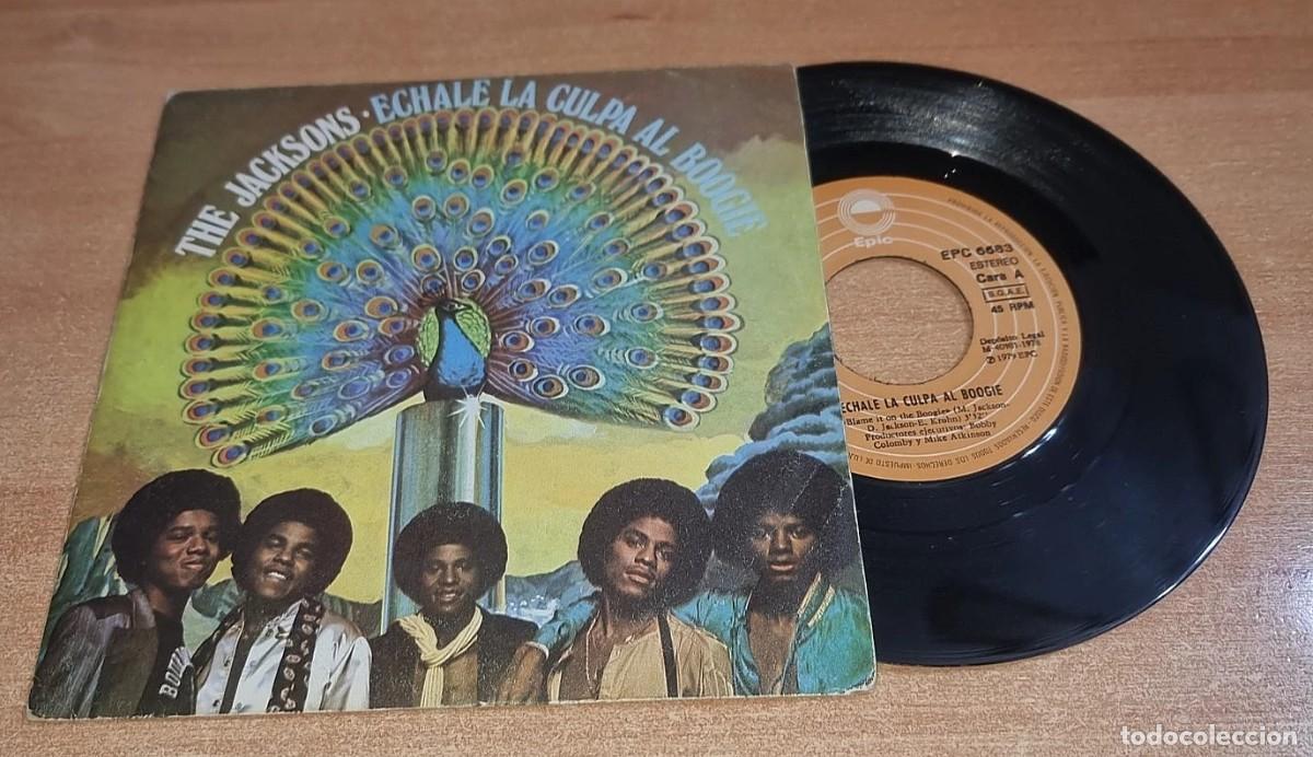 Discos de vinilo: THE JACKSONS Blame it on the boogie MICHAEL JACKSON 7&rdquo; SINGLE VINILO 1979 CONTIENE 2 TEMAS